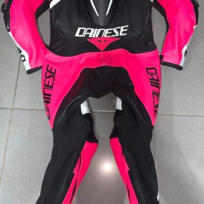 Dainese VR46 Leather Racing Suit Replica