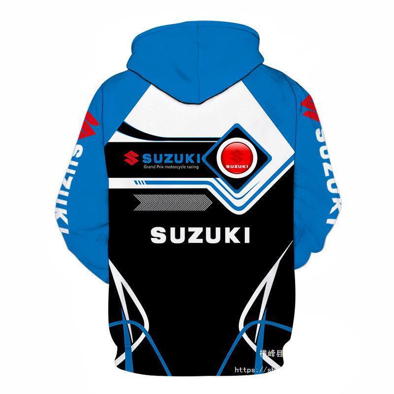 Suzuki Motorcycles Racing Pullover Hoodie - Image 2
