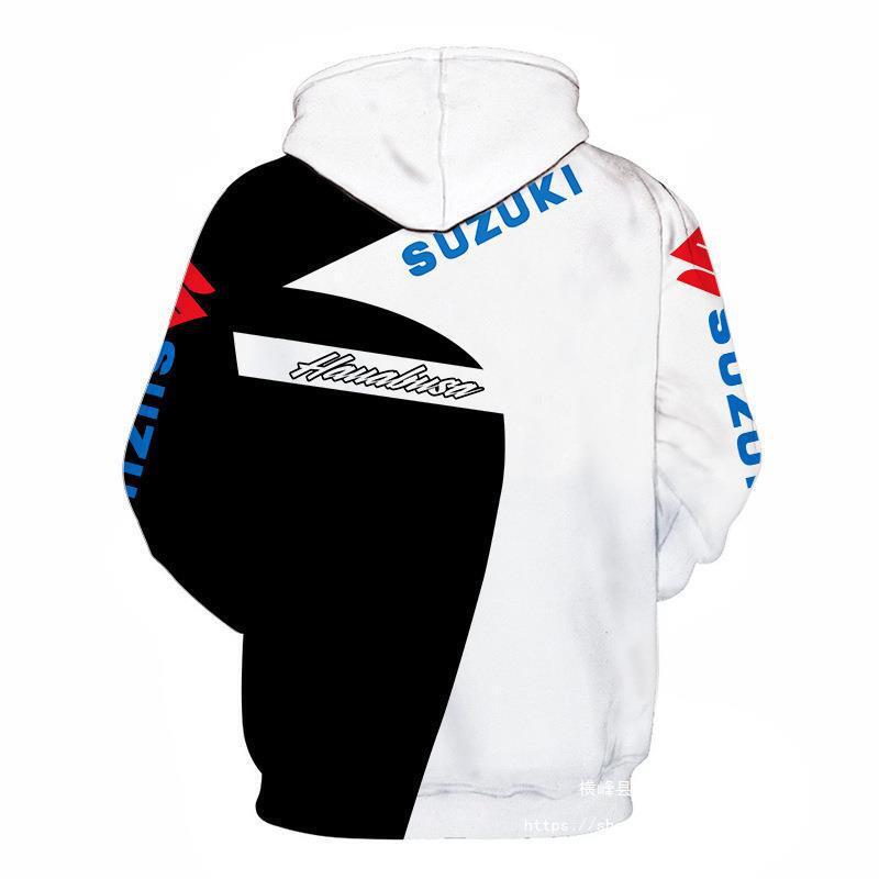 Suzuki Motorcycles Racing Pullover Hoodie - Image 4