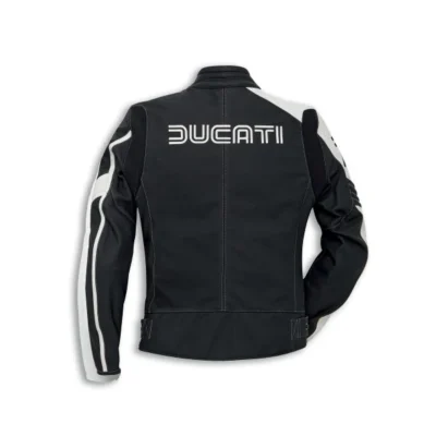 Leather Jacket Historical Ducati 77 Woman