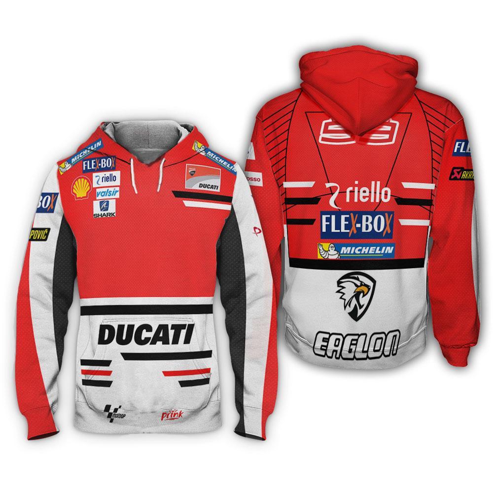 Ducati Team Racing Pullover Hoodie