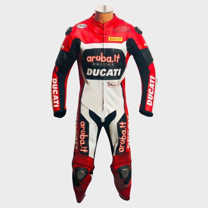 Chaz Davies Ducati Aruba it Motorbike Suit