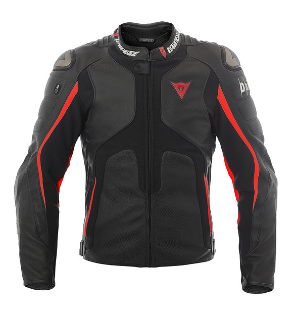 Dainese Misano D-Air Airbag Motorcycle Leather Jacket Replica - Image 9