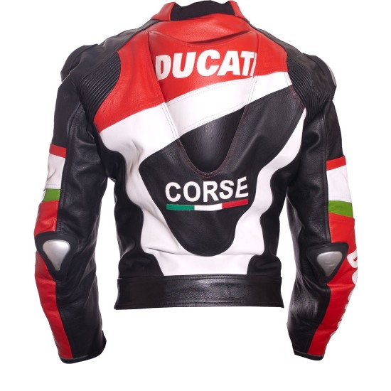 Ducati MotoGP Leather Jacket Replica - Image 4