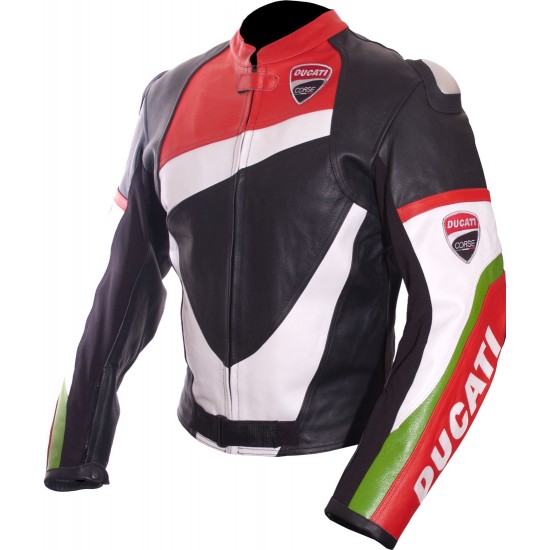 Ducati MotoGP Leather Jacket Replica - Image 3