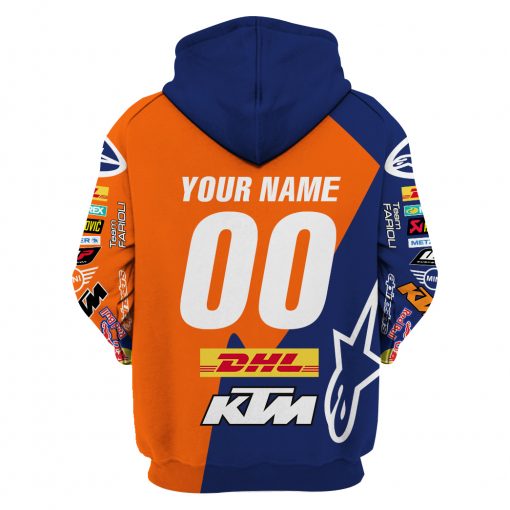 KTM Motorcycles Red Bull Pullover Hoodie V1 - Image 2