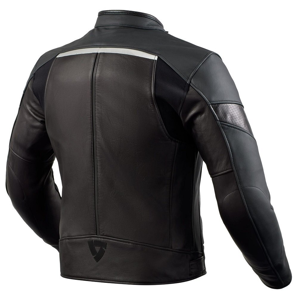 Revit Black Leather Jacket Replica - Image 4