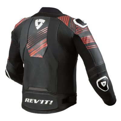 Revit Black RED Leather Jacket Replica
