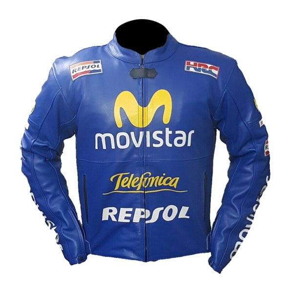 Honda Repsol Cx Leather Motorcycle Racing Jacket