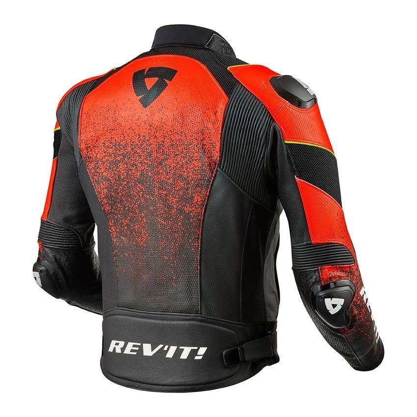 Revit Glide Jacket Black Neon Red Replica (Copy) - Image 2