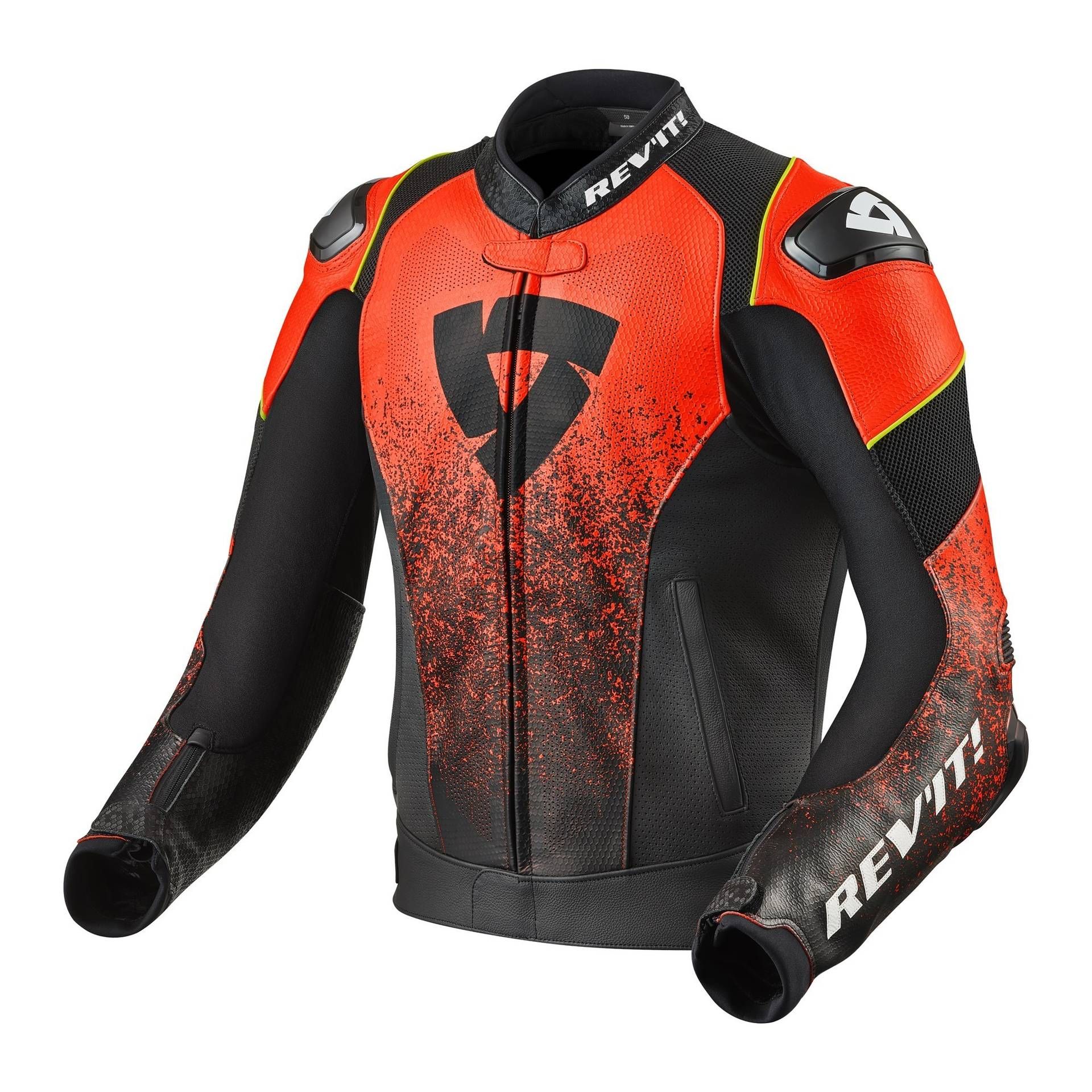 Revit Glide Jacket Black Neon Red Replica (Copy)