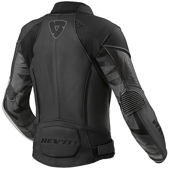 Revit Xena 3 Motorcycle Ladies Black Jacket Replica - Image 3
