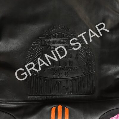 Harley Davidson Men’s High Quality Racing Leather Jacket