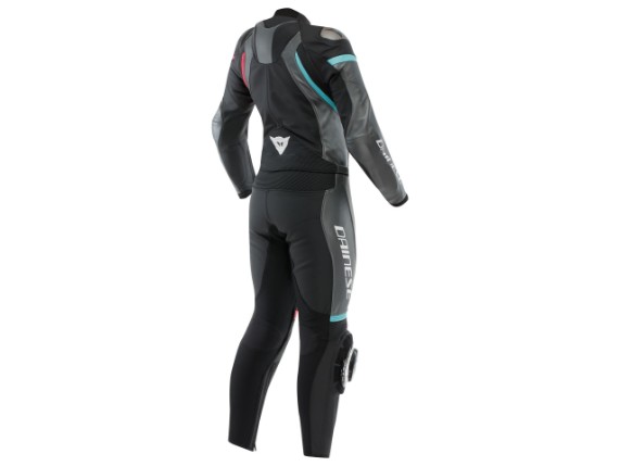 Dainese Fulminea 2Pc Lady Combi Leather Suit Replica - Image 2