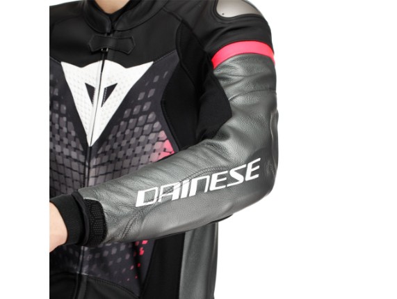Dainese Fulminea 2Pc Lady Combi Leather Suit Replica - Image 5