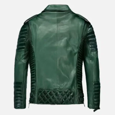 Men’s Charles Burnt Leather Jacket